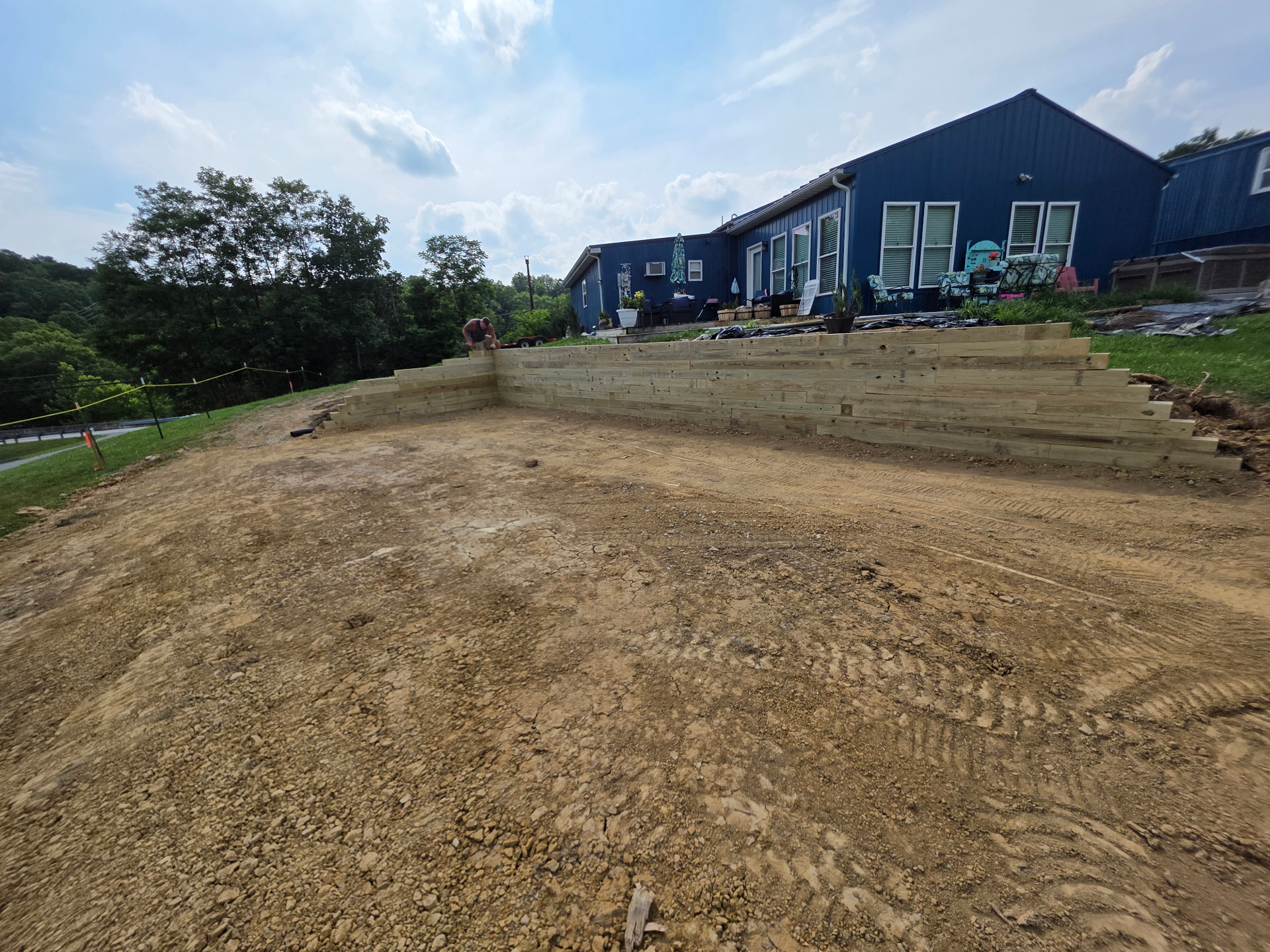 Retaining Walls by MX Property Services in Northern Kentucky
